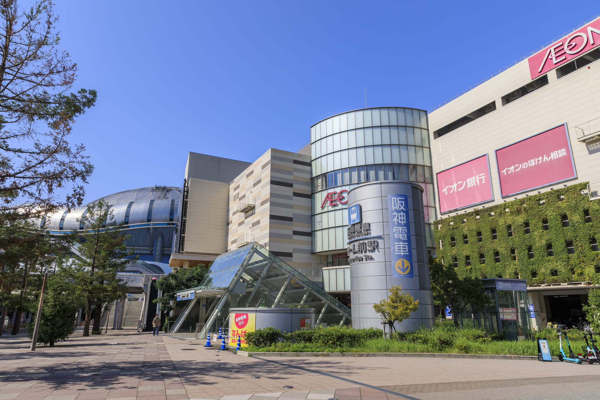 大阪市西区の街並み